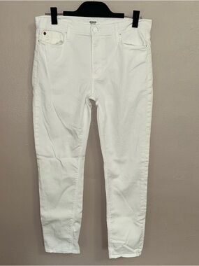 Hudson Jeans Women's Straight Leg Jeans in White